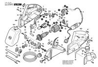 Bosch 0 601 552 008 Gdc 42 W Marble Cutting Saw 230 V / Eu Spare Parts